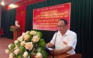 Thị Trấn Nưa tổ chức lễ phát động xây dựng "Đô thị văn minh" và công bố Quyết định hàng cây Di sản Việt Nam.