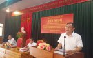 Đảng bộ thị trấn Nưa triển khai Nghị quyết 12 của huyện ủy Triệu Sơn- Hiến đất làm đường giao thông.