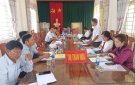 Hội nghị giao ban công tác Khuyến học khuyến tài, xây dựng xã hội học tập cụm 1 huyện Triệu Sơn.